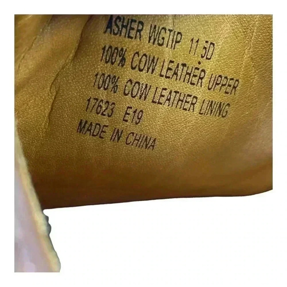 Ralph Lauren Asher Leather Wingtip  size 11.5 - Picture 5 of 7